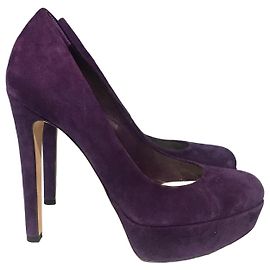 Autre Marque Escarpins Dior violets T.35,5 Purple