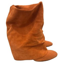 Bottes Casadei oranges T.39 Orange