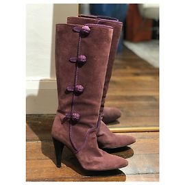 Céline Celine Stiefel Pflaume T.37 Lila