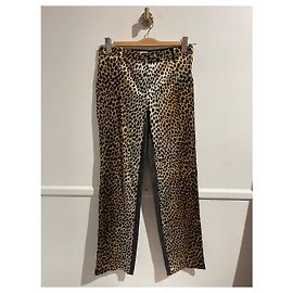 Dolce & Gabbana leopard Hose T.38 Beige