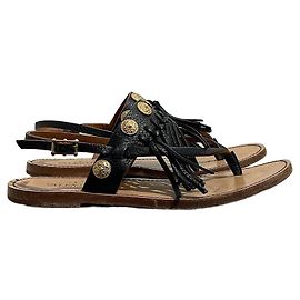 Valentino Garavani Sandálias Valentino pretas T.35,5 Preto