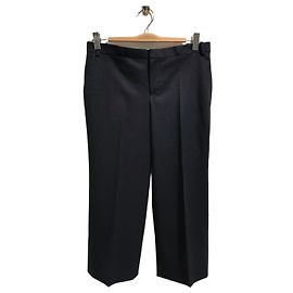 Pantalon Balenciaga bleu marine T.38 Blue