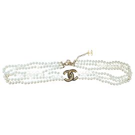 Ceinture Chanel Perles Golden