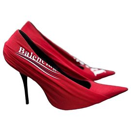 Décolleté Balenciaga rosse T.40 Rosso