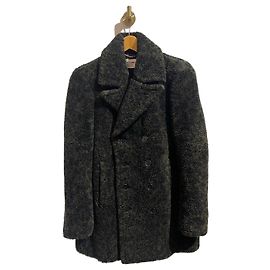 Autre Marque Manteau Saint Laurent T.38 Black