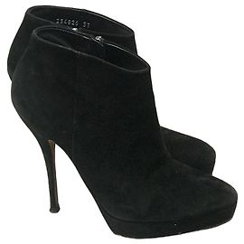 Boots Gucci noires T.37 Noir