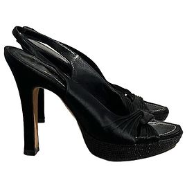Escarpins Rene Caovilla noirs T.37 Black