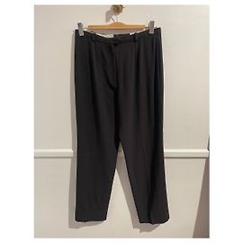Pantalon Christian Dior marron T.42 Brown