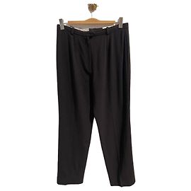Calças Christian Dior castanho T.42 Marrom