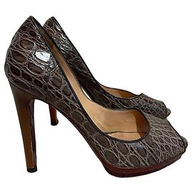 Escarpins Bottega Veneta marron T.35 Marron