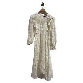 Vestido Isabel Marant T.34 Branco