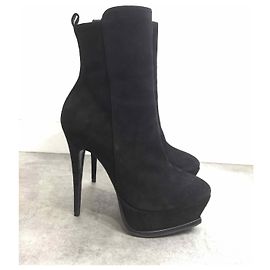 Autre Marque Bottines Saint Laurent T.37,5 Black