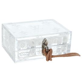 LOUIS VUITTON Dados de plástico Clear LV Auth BA15691M Otro