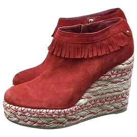 Boots Sergio Rossi T.37,5 Red