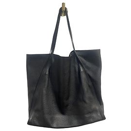 Autre Marque Sac cabas Dior Homme en cuir grainé noir Noir