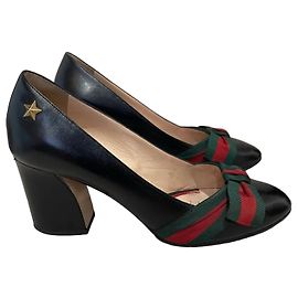 Gucci Pumps schwarz T.37,5 Schwarz