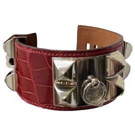 Hermès Armband Hermes Collier de Chien Rot