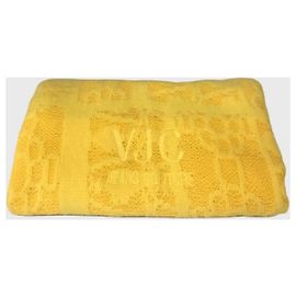 Versace gelber Schal Gelb