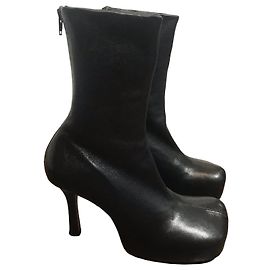 Bottines Bottega Veneta Bold noires T.41 Noir