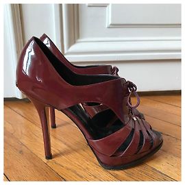 Autre Marque Sandalen Dior bordeaux T.36,5 Bordeaux