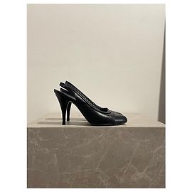 Escarpins Chanel noirs T.37 Noir