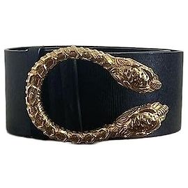 Ceinture Gucci noire T.70 Black