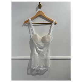 Corset La Perla branco T.2 Branco