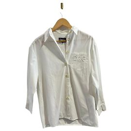 Dolce & Gabbana Hemd weiß T.34 Weiß