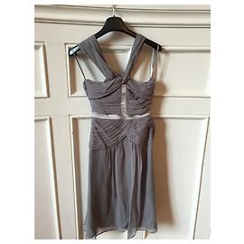 Vestido Burberry Prorsum T.36 Cinza