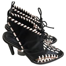 Sandali Louis Vuitton T.37,5 Nero