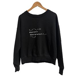 Maison Martin Margiela Sudadera Maison Margiela negra T.XS Negro
