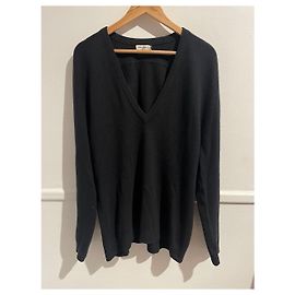 Autre Marque Pull Saint Laurent noir T.L Black