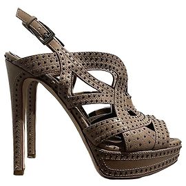 Autre Marque Sandales Dior beige T.38,5 Beige