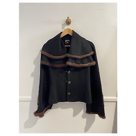 Jean Paul Gaultier Giacca Jean Paul Gauthier nera T.36 Nero