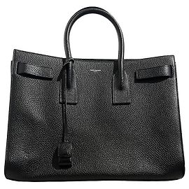 Autre Marque Bolsa Saint Laurent de Jour preta Preto