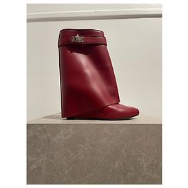 Botas Givenchy Shark T.41 Vermelho