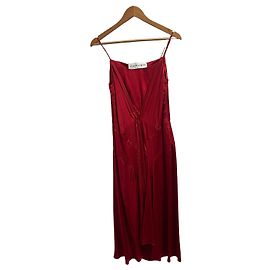 Vestido Carven rojo T.38 Roja