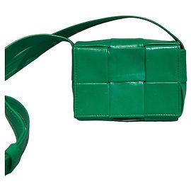 Bolso Bottega Veneta Candy Cassette Mini Verde