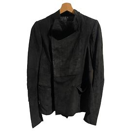Giacca Rick Owens nera T.M Nero