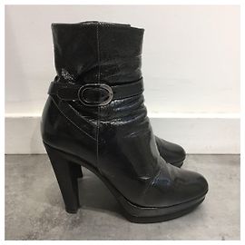 Boots Sergio Rossi grises T.36,5 Grey
