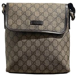 Sac Gucci toile beige Beige