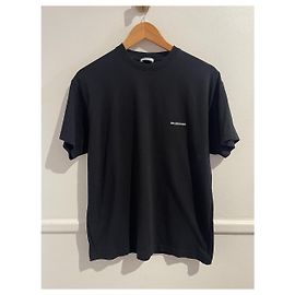 T-shirt Balenciaga nera T.M Nero