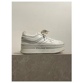 Céline Sneakers Celine Block bianche T.38 Bianco