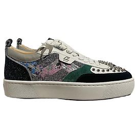 Baskets Christian Louboutin Spikes T.40,5 Multicolore