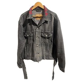 Veste Balenciaga en jeans T.34 Black