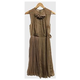 Vestido Chloé bege T.34 Bege