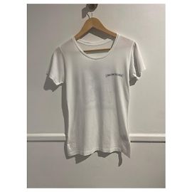 T-shirt Chrome Hearts bianca T.M Bianco