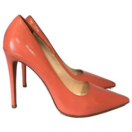 Escarpins Prada corail T.40,5 Rose