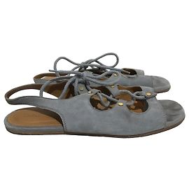 Chloé Sandalen grau T.36,5 Grau