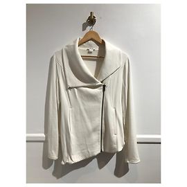 Veste Helmut Lang blanche T.S Blanc